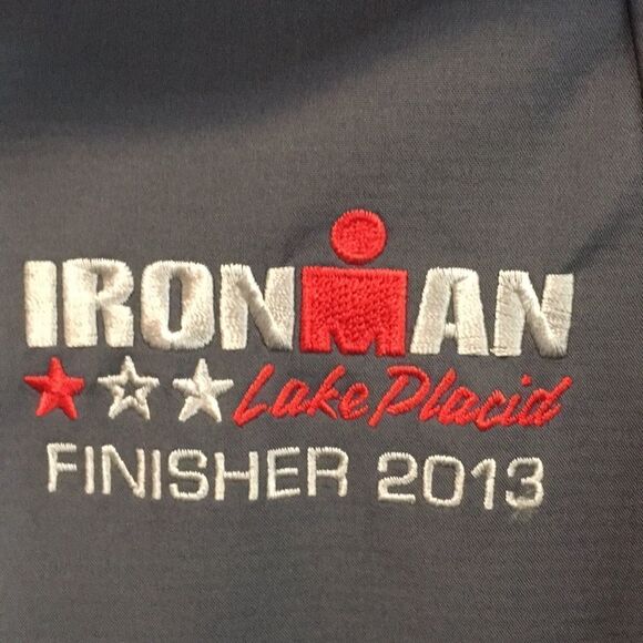 2013 Lake Placid Ironman Triathlon Marathon Cycling Running Swim Finisher Jacket - Picture 2 of 6